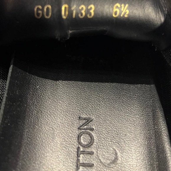 Louis Vuitton Men’s racing sneaker canvas and suede black size LV 6.5 - Picture 2 of 7